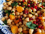 Salade de Pois Chiches, Carottes et Pistaches