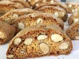 Cantuccini ou croquants aux amandes