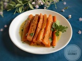 Carottes au miel et à la crème fraîche