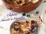 Clafoutis aux abricots et aux myrtilles