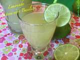 Limonade citron vert et basilic