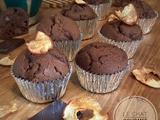 Muffins au chocolat et aux poires