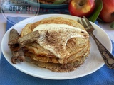 Pancakes aux pommes et à la cannelle