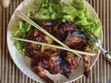Poulet grillé à la citronnelle et au gingembre