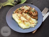 Salade de raie tiède aux lentilles vertes