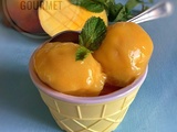 Sorbet à la mangue