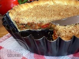 Tarte de ratatouille façon crumble