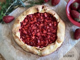 Tarte rustique aux fraises