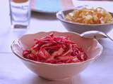 Coleslaw rose pour accompagner votre poulet- kesako