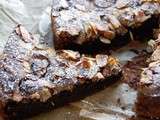 Gâteau au mascarpone, chocolat et amandes