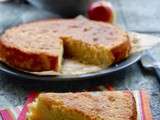 Gâteau de polenta aux pommes