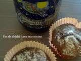 Muffins aux marrons enneigés (bataille food#29)