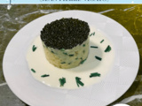 Charlotte de pommes de terre au caviar (Jean-Pierre Vigato)