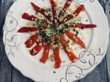 Houmous aux poivrons : recette facile, colorée et pleine de saveurs