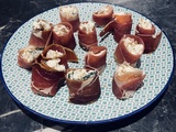 Makis au jambon cru et chèvre frais