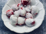 Mochis glacés à la framboise