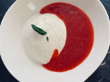 Panna cotta aux fraises