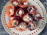 Roulés de jambon fumé au chèvre frais – « Boléro » de Ravel