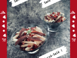 Salade de poires aux magrets fumés et grenade