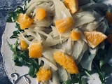 Salade de roquette, fenouil vapeur et orange : une recette fraîche aux saveurs méditerranéennes