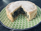 Tourte sucrée aux feuilles de blettes