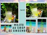 Apéritif Mojito au sirop de gingembre