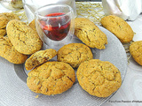 Biscuits secs à la poudre du baobab, à l'Artemisia avec des graines d'anis et une infusion de fleurs d'hibiscus/baies de goji