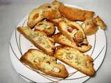 Cantuccini - croquants aux fruits secs / anis / poudre de baobab