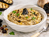 Caviar d’aubergines à l’ail noir