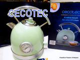 Cecotec. Bouilloire électrique ThermoSense 420 Light Green