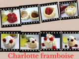 Charlotte framboise