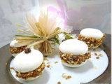 Coupelles aux fruits miel pâte à tartiner