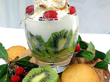 Dessert au kiwi Très facile a faire