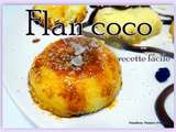 Flan coco, très facile à faire