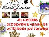 Gagnant du Kit raclette pour 5 personnes est