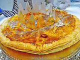 Galette des rois à la crème frangipane pour l'epiphanie