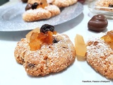 Gâteaux secs amande fruits confits raisins secs