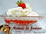 Mousse a la fraise