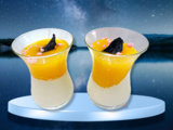 Pannacotta à la mangue