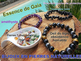 Partenaire l'essence de GAÏA spécialiste en pierres et bijoux de lithothérapie