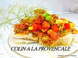 Pavés de colin à la provençale