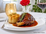 Souris d'agneau caramélisée