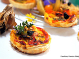 Tartelettes feuilletées aux légumes du soleil