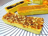 Tartelettes (trendy ) rectangulaires pralinées