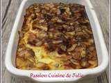 Clafoutis aux asperges amandes et parmesan