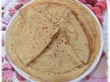 Crêpes à la farine de petit épeautre