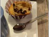 Muffins à la compote de pommes et pépites de chocolat