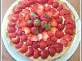 Tarte aux fraises toute simple