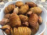 Pommes de terre rôties au balsamique, au miel, à l'ail et au thym