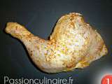 Cuisse de poulet aux agrumes - Chaque étape en photo